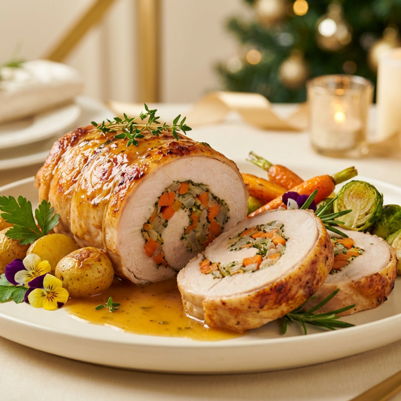 Extra Roulade de dindes – 300 g (1 portion)