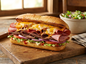 Sous-marin aux trois viandes